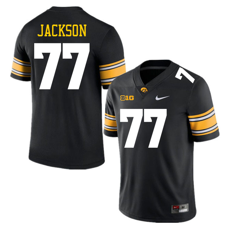 Alaric Jackson Iowa Jersey,University Of Iowa Hawkeyes Fotoball Uniforms,Jersey,Gears-Black